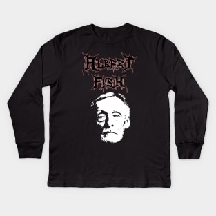 albert fish death metal Kids Long Sleeve T-Shirt